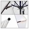 California Umbrella 9' Black Aluminum Market Patio Umbrella, Sunbrella Charcoal 194061335178 - alternate 3